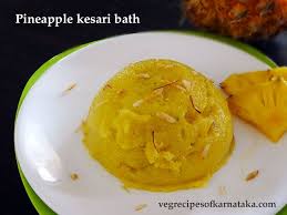 Best Of Pineapple Kesari Bath Recipe In Kannada Language And Review Recipes Sheera Recipe Sweet Recipes