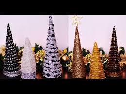 3 simple and fun diy dollar tree christmas centerpieces if you're on a budget, these dollar tree ideas would be the perfect christmas centerpieces you can make. Diy Cone Table Decors For Christmas New Year Ornaments Youtube