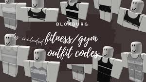 Players can build and design their very own. Fitness Gym Outfit Codes Bloxburg Roblox Youtube