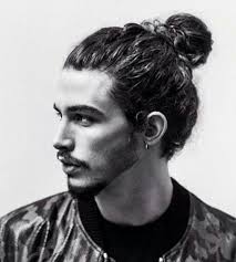 Curly Hair Don T Care The Curly Ponytail Hairstyles Man Bun Hairstyles Long Hair Styles Men Man Bun