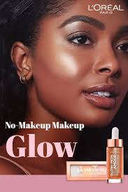 L Oreal Paris Glow Mon Amour Highlighting Drops Bellini Dark Skin Makeup Loreal Makeup Glowing Dark Skin