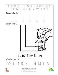 Here's a great abc worksheets page to practice everything l! Letter L Alphabet Worksheets