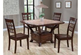 Usually placed at the end of the sofa, it is a very important piece of a living room set. Primo International 8189 8189 Dintp Bs 4xdinch Tile Top Table With Storage Base 4 Ladder Back Chairs Corner Furniture Dining 5 Piece Set