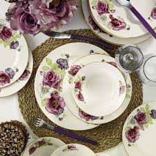 Kütahya porselen 596612 24 parça 6 kişilik yemek takımı. Kutahya Porselen 24 Parca Jasmine 9414 Fileli Bone Yuvarlak Yemek Takimi Alkapida Com