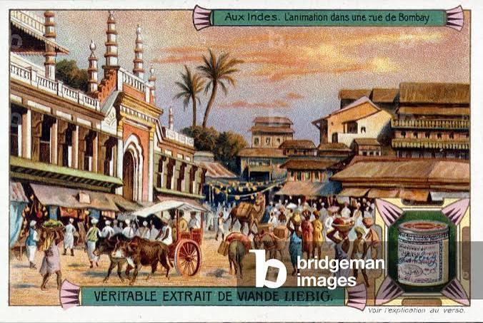 Image of Bombay (Mumbai) in India during British rule
