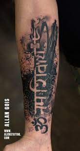Indian art tattoos are traditional and admirable. 43 Ideas Wall Paper Design Cool Shiva Tattoo Design Trishul Tattoo Designs Sanskrit Tattoo