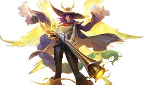  Lesley Angelic Agent Ilustrasi Karakter Ilustrasi Gambar