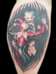 Harley quinn is a dc comic book character that hangs with the joker. Harley Quinn Tattoo On Left Sleeve By Theagonistes