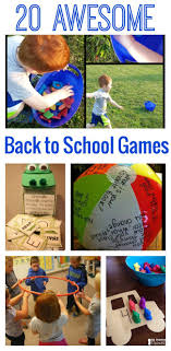 5 english activities for kids. 20 Awesome Back To School Games To Get Kids Excited About School School Activities First Day Of School Activities Back To School Activities