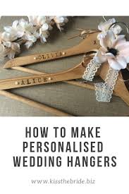 You've got the tools and we've got the are you ready to spruce up those plain wedding hangers with pretty pearl beads? Simple Diy Personalised Wedding Hangers Kiss The Bride Magazine