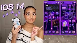 But that was till ios 14 arrives! How To Customize Your Iphone With Ios 14 Purple Aesthetic Youtube