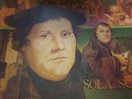 Martin Luther -Reformation Color Print 19 " X 23 in by Artist Ron Adair