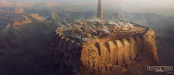 Jedha city ambush scene from rogue one: Rogue One Concept Art Jedha City By Andree Wallin Star Wars Concept Art Star Wars Art