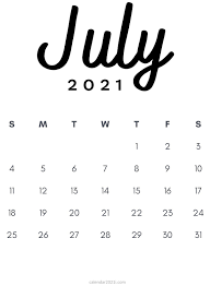 Do not forget to download, mark and use a calendar immediately to get ready for july. July 2021 Minimalist Printable Calendar Monthly Template In Portrait Vertical Monthly Calendar Printable Calendar Printables Free Printable Calendar Templates