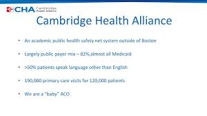 Complex Care At Cambridge Health Alliance Ppt Download