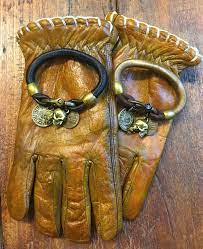 Pin By Tak Amanda On Motorcycle Gloves Mens Silver Jewelry Leather Cow Leather