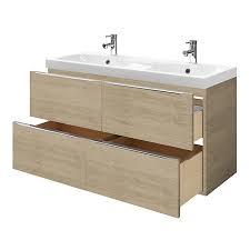 Media.castorama.fr goodhome imandra 120 : Meuble Sous Vasque A Suspendre Goodhome Imandra Bois 120 Cm Plan Vasque Mila Castorama