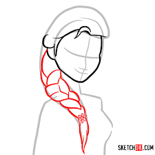 How to draw anna and elsa from frozen 2. How To Draw Princess Elsa S Portrait Frozen Sketchok