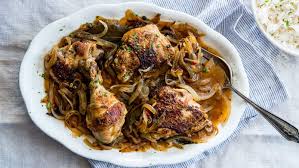 Senegalese Braised Chicken Poulet Yassa Recipe Pcc Community Markets Recipe Braised Chicken Recipes Vegetable Recipes