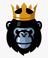 Conor mcgregor chest tattoo waterproof aesthetic vinyl decal,macgregor's madness gorilla with a crown sticker,mma,ufc,fighter,sports sticker. Internet Gorillas Bear With Crown Logo Hd Png Download Transparent Png Image Pngitem