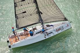 In boat race, a boat can take the advantage by passing the starting line ahead of all the others. L30 A One Design Ocean Racing Boat From Ukraine