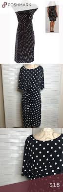 Dress Barn Polka Dot Dress In 2020 Polka Dot Dress Dot Dress Dress Barn Dresses