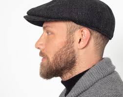 Casquette noire 8 panneaux en laine à chevrons, chapeau Peaky Blinders,  chapeau Baker Boy, casquette plate irlandaise, cadeau de Noël, casquette  gavroche Hatsquare, ensemble écharpe homme