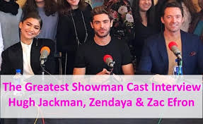 No one ever made a difference being like everyone else. The Greatest Showman Cast Interview Hugh Jackman Zendaya Zac Efron Greatestshowman The Mommy Factor