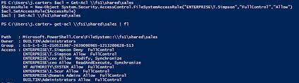 How To Manage File System Acls With Powershell Scripts