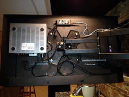 Hide the cable box behind a wall mounted tv step 1: Cable Box Ugly Wires Making You Crazy Hide Your Cable Or Satellite Box Behind Your Tv And Wires Disappear Greg Belger Audio Video Installs Express Has A Solution Greg
