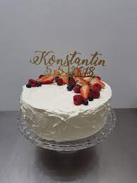 Tauftorte selber verzieren » einfache anleitung für torte zur taufe. Tauftorte Ohne Fondant Buttercreme Gespachtelt Caketopper Bub Christening Cake Kuchen Und Torten Rezepte Kuchen Und Torten Torte Taufe