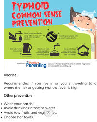 Typhoid fever is caused by salmonella typhi bacteria. Saudara Clinic By A J General Physicians Travelling To Rural Areas Or Areas Where Food Hygiene Cannot Be Guaranteed Follow These Steps To Avoid Typhoid Fever You Can Also Take Typhoid Vaccination