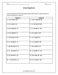 Parallel and perpendicular lines worksheet answers. Writing Equations Of Lines From Two Points Pair Share Worksheet Tpt