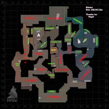 For example look at inferno b site banana choke point, cts must defend the alleyway entrance: Steam Community Guide Callouts Maps Another Style