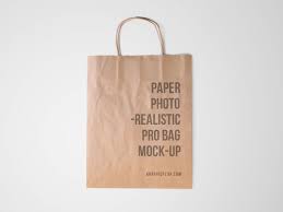 Photoshop Paper Bag Mockup With Smart Object Feature For Fast And Easy Editing This Mockup Is Easy To Customize It Has A Transpare Bag Mockup Paper Paper Bag
