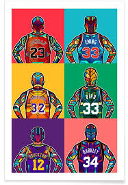 The official twitch channel of the nba. Nba Legends Pop Art Poster Juniqe