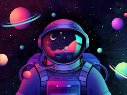Download and use 100,000+ neon lights stock photos for free. Neon Astronaut Wallpapers Wallpaper Cave