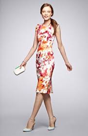 Black Halo Tab Sleeve Print Sheath Dress Vestidos Estampados Vestidos Looks