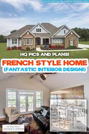 French Style Home W Fantastic Interior Design Hq Plans Pictures In 2020 Metal Building Homes French Style Homes Free House Plans