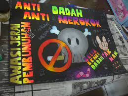 Templat poster dilarang merokok untuk microsoft word. Download Contoh Gambar Lukisan Poster Anti Dadah Ro Contoh Gratis