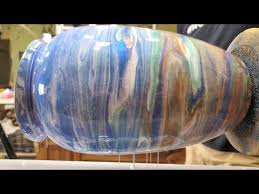 Epoxy Vase Wood Turning Wood Vase Wood Turning Projects