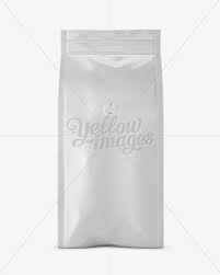 Matte Coffee Bag With Valve Mockup Front View Present Your Design On This Mockup Simple To Ch Mockup Free Psd Design Mockup Free Free Psd Mockups Templates