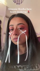 #simonerocha #makeup #bows #bowmakeup