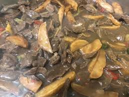 Cara membuat asam manis daging kambing ala revanz, resep iris dadu daging lalu balur jeruk nipis bumbu halus : Sofais Catering Daging Masak Halia Facebook