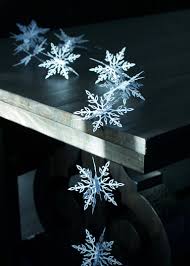 Snowflakes For Garlands Ornaments Or Table Decor