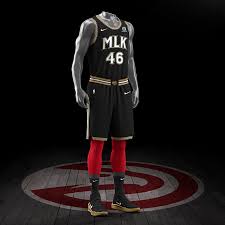 The gift followed francis' meeting in november with a delegation of nba players to discuss social justice. Mlk Day See The Atlanta Hawks Special Mlk Uniforms