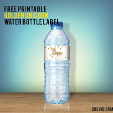 Free Unicorn Water Bottle Label Printable Drevio Water Bottle Labels Template Bottle Labels Printable Water Bottle Labels Free