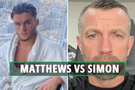 Ed Matthews vs Simple Simon boxing RESULT: Ed Matthews leaves Simon LAID  out