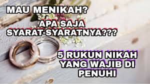 Rukun nikah itu ada 5, yaitu : Download Rukun Nikah Ada Lima Perkara