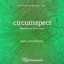 Circumspect Uncommon Words Unusual Words Words